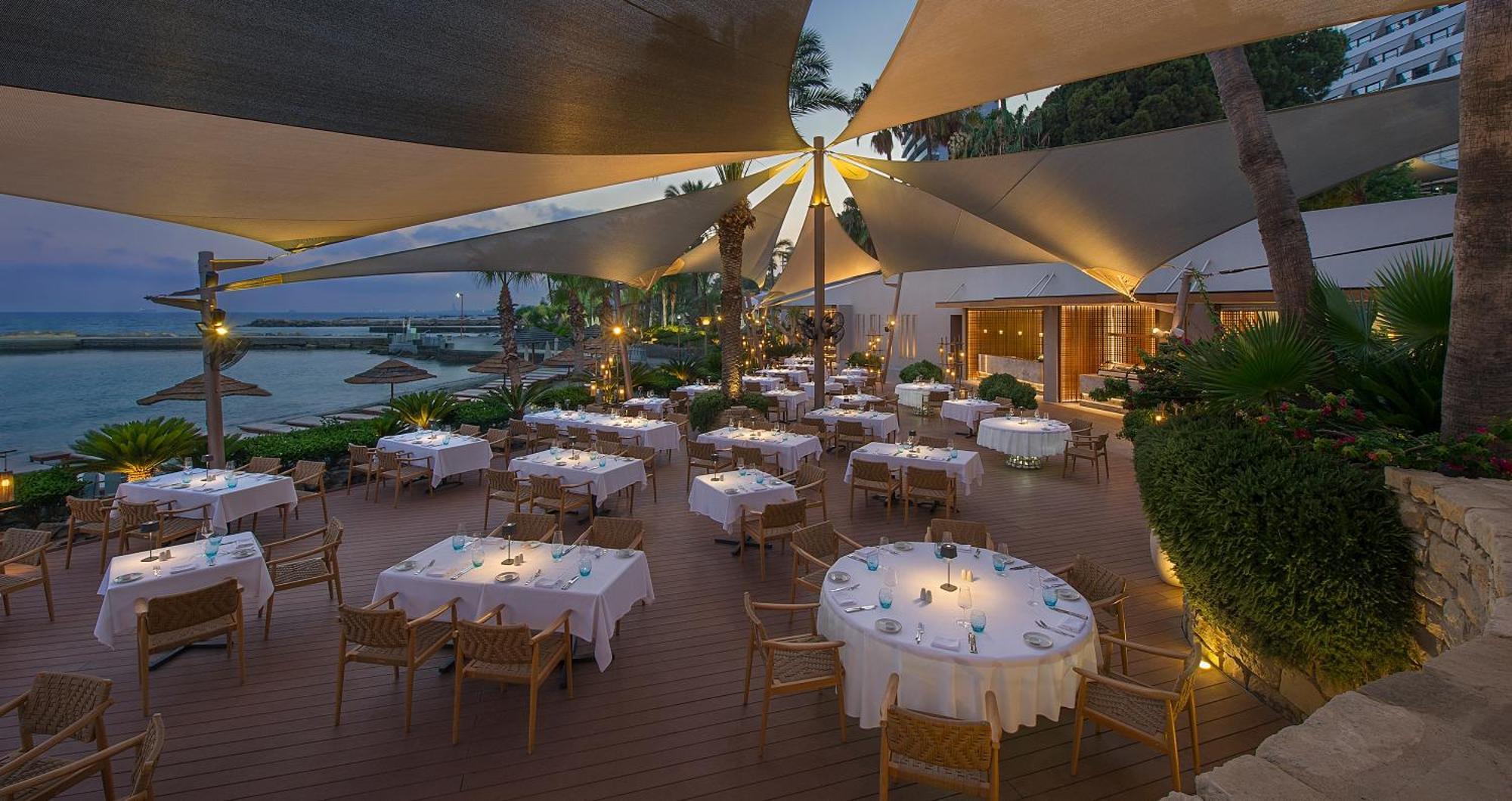 Amathus Beach Hotel Limassol Exterior foto The Beach Club